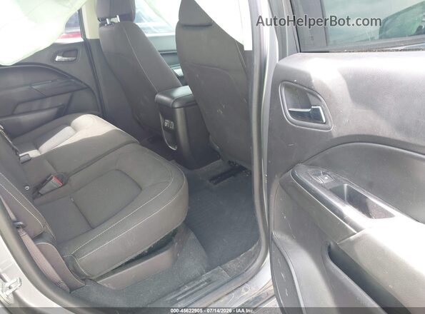1GCGSCEN1M1117911 2021 CHEVROLET COLORADO Gray უკანა სავარძლების ხედი