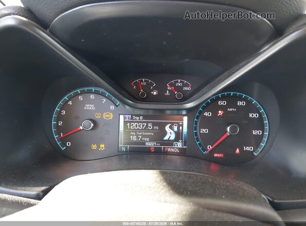 1GCGSCEN2H1155413 2017 CHEVROLET COLORADO Gray Vista de los asientos traseros