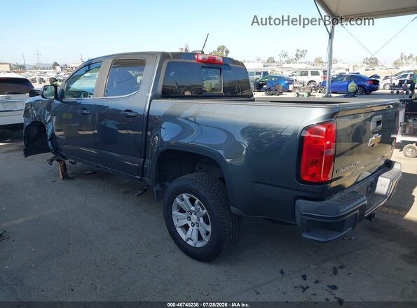 1GCGSCEN2H1155413 2017 CHEVROLET COLORADO Gray Trasero izquierdo