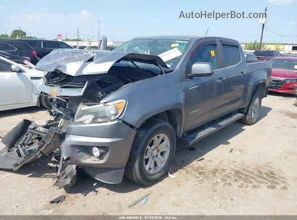 1GCGSCEN2J1134597 2018 CHEVROLET COLORADO Gray Առջևի ձախ երեք քառորդ տեսարան