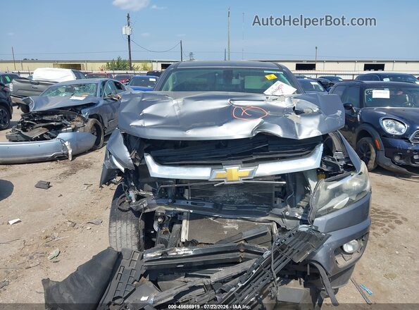 1GCGSCEN2J1134597 2018 CHEVROLET COLORADO Gray Սարքավորումների վահանակի տեսք