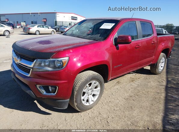 1GCGSCEN2K1358342 2019 CHEVROLET COLORADO Красный Передняя левая четверть