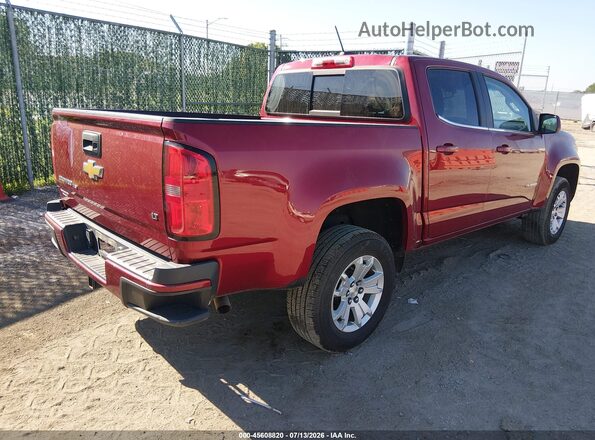 1GCGSCEN2K1358342 2019 CHEVROLET COLORADO Красный Задняя правая четверть