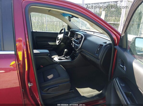 1GCGSCEN2K1358342 2019 CHEVROLET COLORADO Красный Вид салона спереди