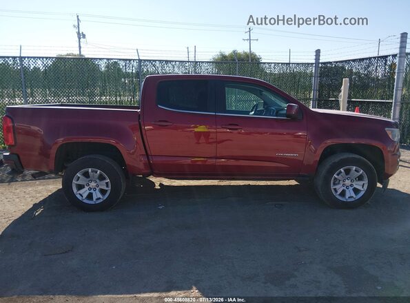 1GCGSCEN2K1358342 2019 CHEVROLET COLORADO Красный Вид задней части салона
