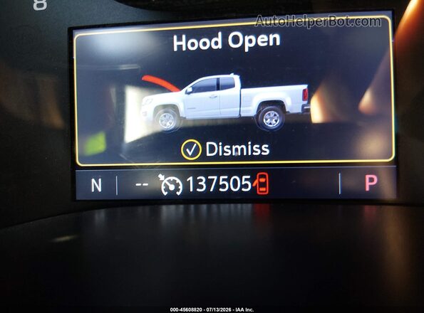 1GCGSCEN2K1358342 2019 CHEVROLET COLORADO Красный 