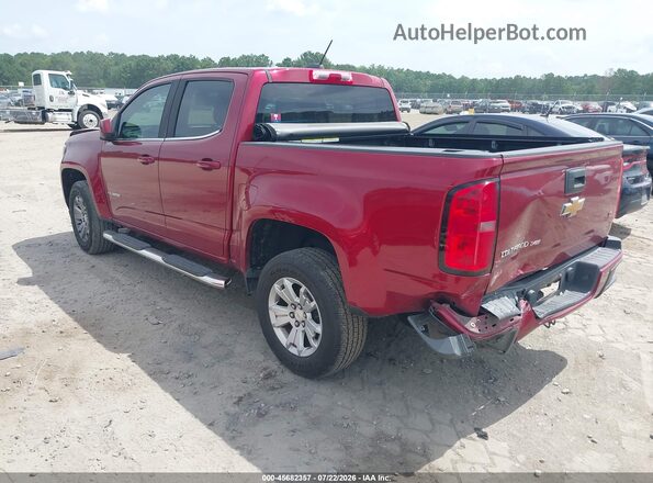 1GCGSCEN2L1167375 2020 CHEVROLET COLORADO Red Задня ліва чверть