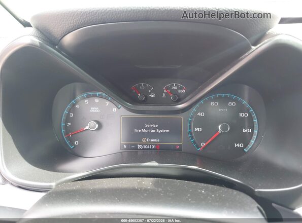 1GCGSCEN2L1167375 2020 CHEVROLET COLORADO Red Вид задніх сидінь