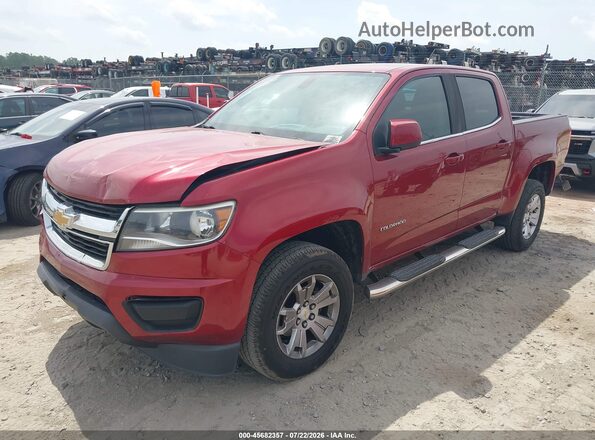 1GCGSCEN2L1167375 2020 CHEVROLET COLORADO Red Передня ліва чверть