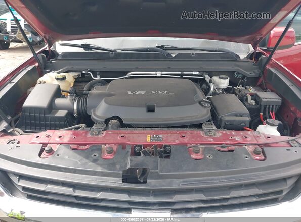 1GCGSCEN2L1167375 2020 CHEVROLET COLORADO Red Вид ззаду