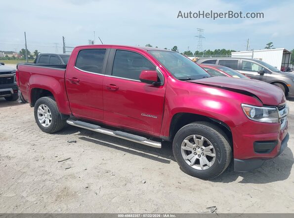 1GCGSCEN2L1167375 2020 CHEVROLET COLORADO Red Вид задньої частини салону