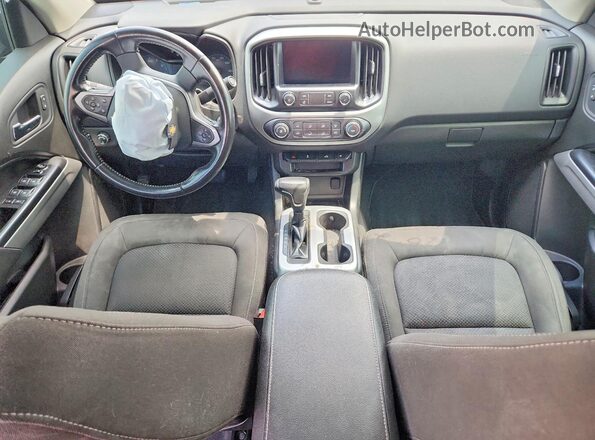 1GCGSCEN2M1130943 2021 CHEVROLET COLORADO Black Widok deski rozdzielczej