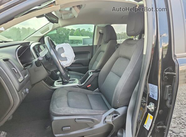 1GCGSCEN2M1130943 2021 CHEVROLET COLORADO Black Widok wnętrza z przodu