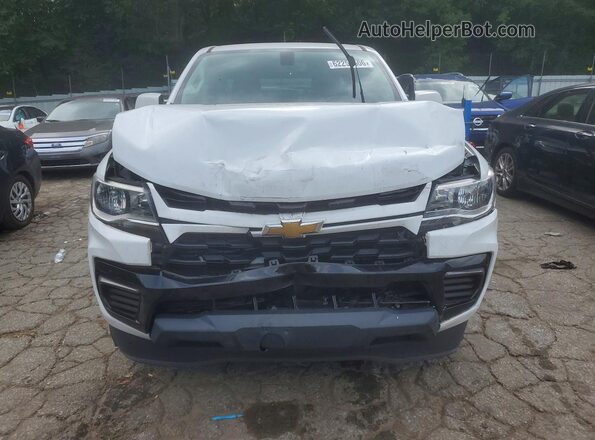1GCGSCEN2M1135706 2021 CHEVROLET COLORADO Белый Вид спереди