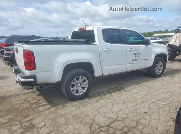 1GCGSCEN2M1135706 2021 CHEVROLET COLORADO Белый Задняя правая четверть