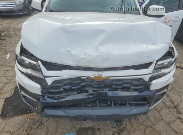 1GCGSCEN2M1135706 2021 CHEVROLET COLORADO Белый Вид задней части салона