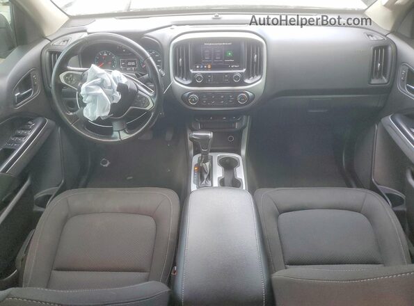 1GCGSCEN2M1135706 2021 CHEVROLET COLORADO Белый Вид панели приборов