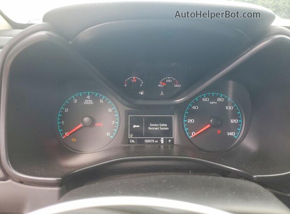 1GCGSCEN2M1135706 2021 CHEVROLET COLORADO Белый Вид щитка приборов