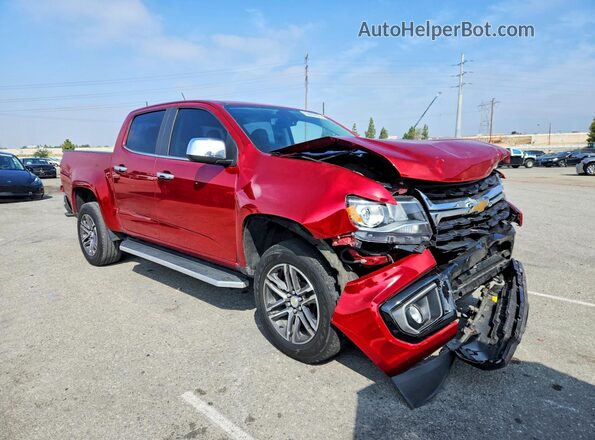 1GCGSCEN2M1193475 2021 CHEVROLET COLORADO Red Առջևի աջ
