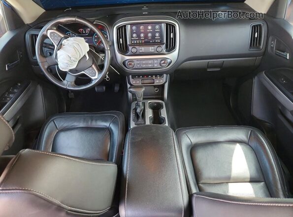 1GCGSCEN2M1193475 2021 CHEVROLET COLORADO Red Առջևի վահանակի տեսք