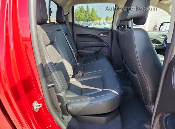 1GCGSCEN2M1193475 2021 CHEVROLET COLORADO Red Հետևի նստատեղերի տեսք