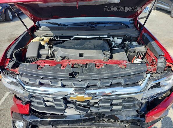 1GCGSCEN2M1193475 2021 CHEVROLET COLORADO Red Սալոնի հետևի տեսք