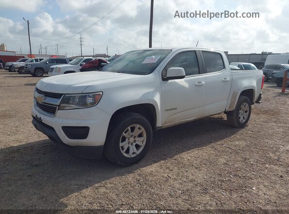 1GCGSCEN3J1306202 2018 CHEVROLET COLORADO Белый Передняя левая четверть