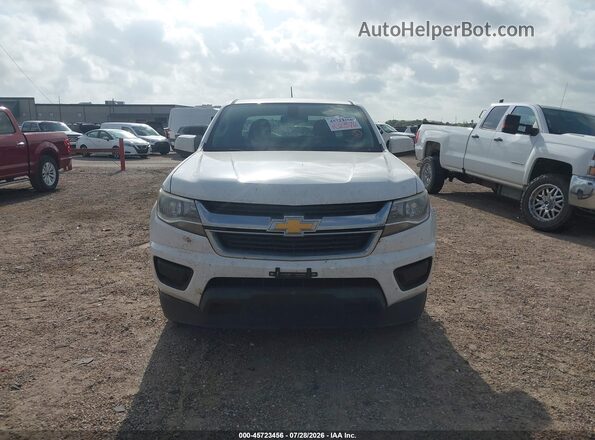 1GCGSCEN3J1306202 2018 CHEVROLET COLORADO Белый Вид щитка приборов