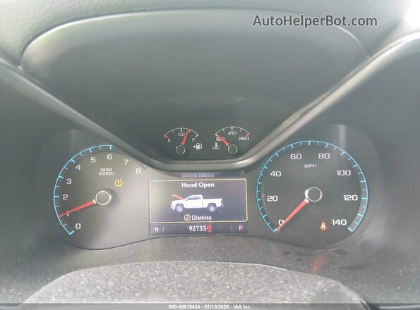 1GCGSCEN3K1150955 2019 CHEVROLET COLORADO Silver Вид задніх сидінь