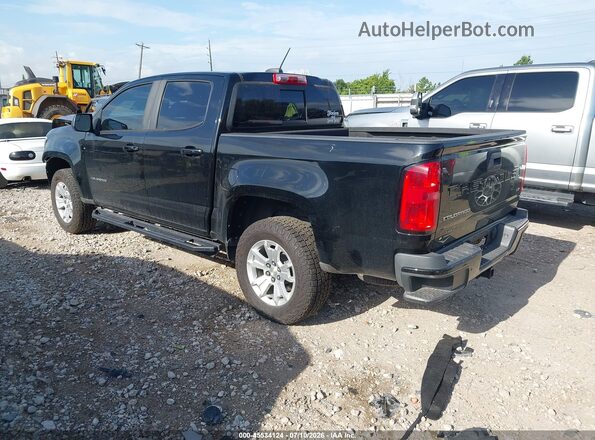 1GCGSCEN3M1263839 2021 CHEVROLET COLORADO Black Հետևի ձախ
