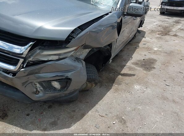 1GCGSCEN4J1258595 2018 CHEVROLET COLORADO Gray წინა ხედი