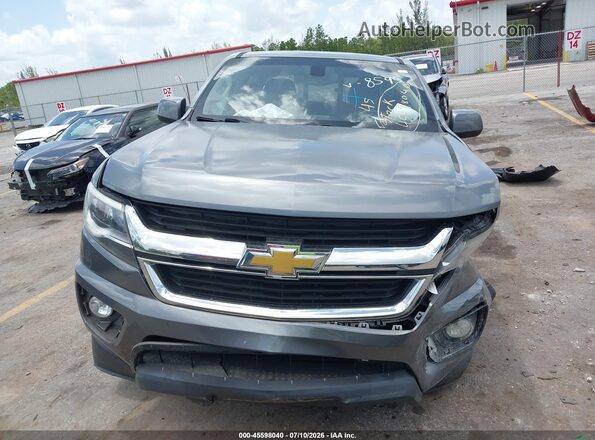 1GCGSCEN4J1258595 2018 CHEVROLET COLORADO Gray ხელსაწყოთა პანელის ხედი