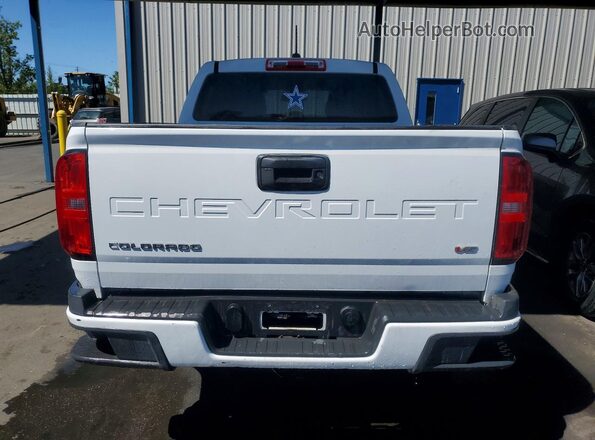 1GCGSCEN5M1149115 2021 CHEVROLET COLORADO White Вид ззаду