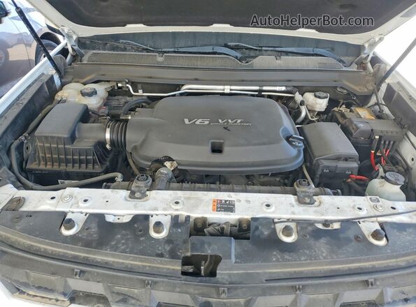 1GCGSCEN5M1149115 2021 CHEVROLET COLORADO White Вид задньої частини салону