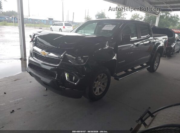 1GCGSCEN6L1195406 2020 CHEVROLET COLORADO Black Передня ліва чверть