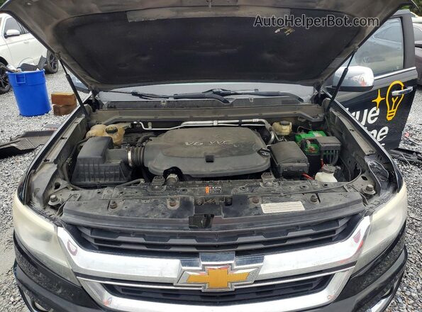 1GCGSCEN7H1156766 2017 CHEVROLET COLORADO Black Rear interior view