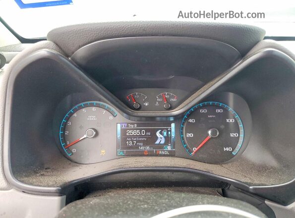 1GCGSCEN7H1156766 2017 CHEVROLET COLORADO Black Instrument cluster view