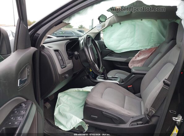 1GCGSCEN7H1159389 2017 CHEVROLET COLORADO Black Front interior view