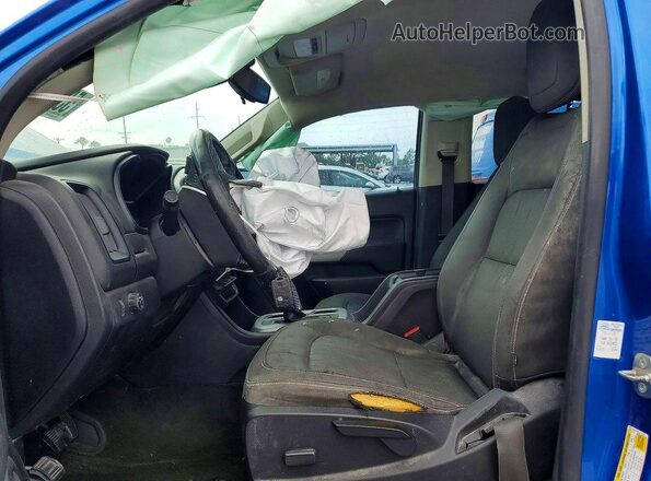1GCGSCEN7J1131372 2018 CHEVROLET COLORADO Blue Front interior view