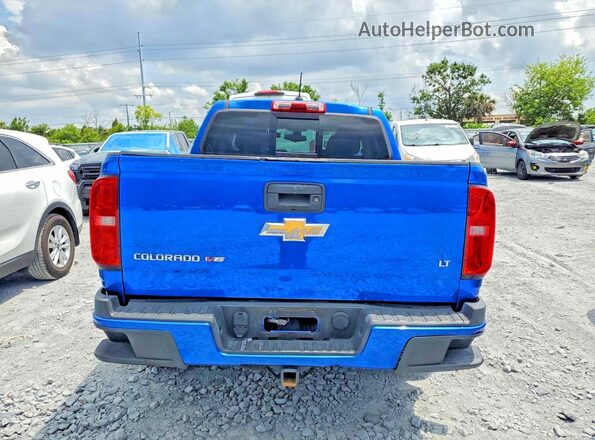 1GCGSCEN7J1131372 2018 CHEVROLET COLORADO Blue Rear view