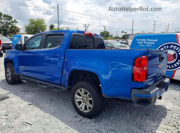 1GCGSCEN7J1131372 2018 CHEVROLET COLORADO Blue Rear left