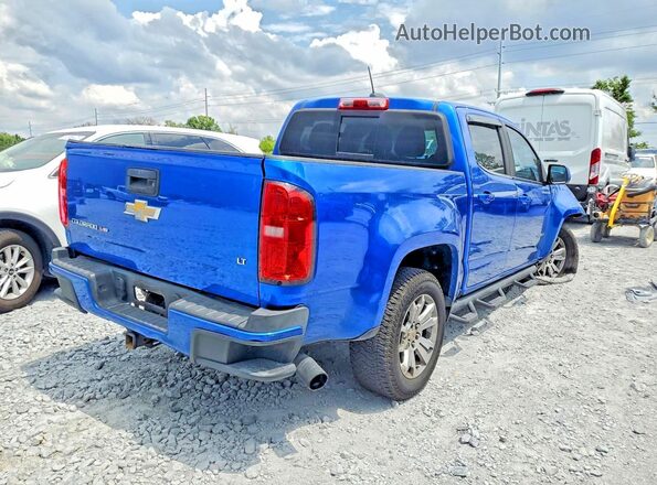 1GCGSCEN7J1131372 2018 CHEVROLET COLORADO Blue Rear right
