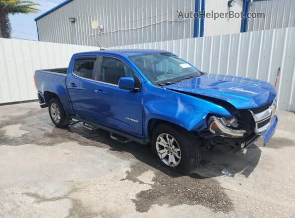 1GCGSCEN7J1131372 2018 CHEVROLET COLORADO Blue 360 interior view