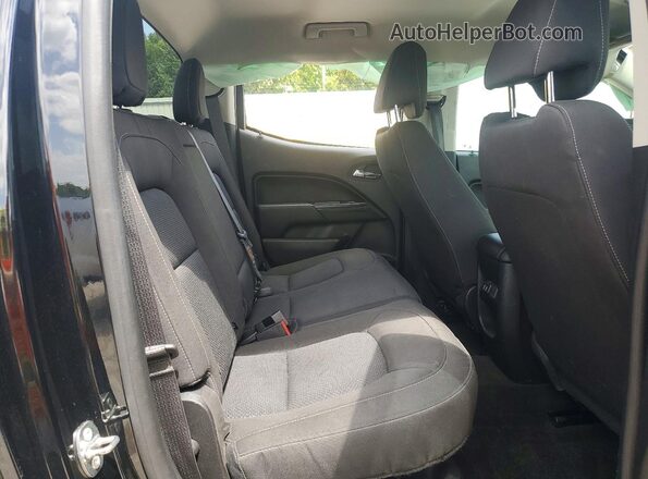 1GCGSCEN7J1252211 2018 CHEVROLET COLORADO Black უკანა სავარძლების ხედი