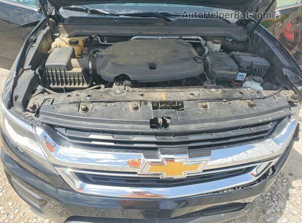 1GCGSCEN7J1252211 2018 CHEVROLET COLORADO Black უკანა სალონის ხედი