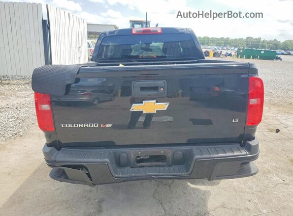 1GCGSCEN7J1252211 2018 CHEVROLET COLORADO Black უკანა ხედი