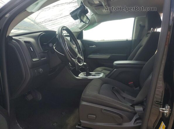 1GCGSCEN7J1252211 2018 CHEVROLET COLORADO Black წინა სალონის ხედი