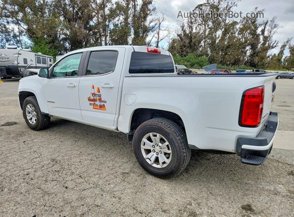1GCGSCEN7K1243137 2019 CHEVROLET COLORADO White Trasero izquierdo