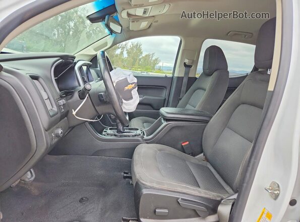 1GCGSCEN7K1243137 2019 CHEVROLET COLORADO White Vista interior delantera