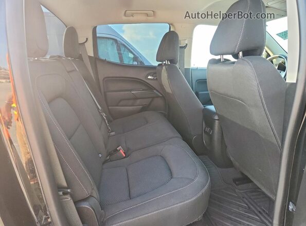 1GCGSCEN7N1127313 2022 CHEVROLET COLORADO Black Vista de los asientos traseros